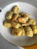 Gnocchi mit Garnelen - Pesto Sauce