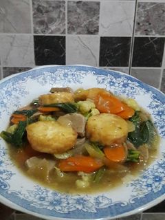 Foto resep Sapo tahu bakso