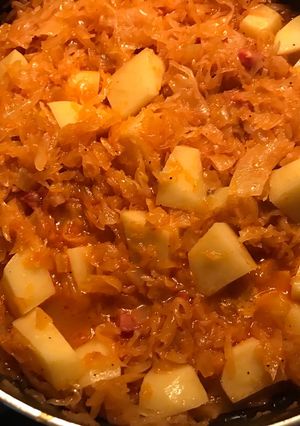 Egyszerű káposzta recept fotója