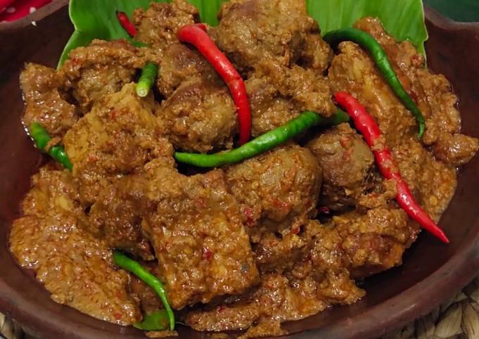 Wajib coba! Cara  buat Kalio Bola-Bola Daging dan Tempe  enak