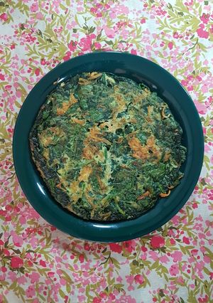 Una foto de Tortilla de espinaca