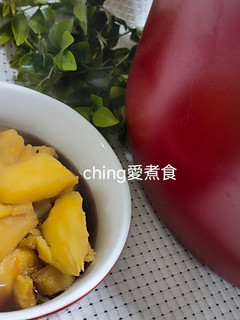 暖心暖胃料理-薑汁黑糖地瓜甜湯 的食譜成品照片