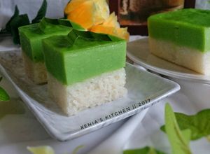 Foto resep Ketan Srikaya/ Kuih Serimuka/Kue Sarawak