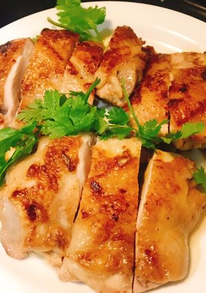 乾煎雞腿排 的食譜成品照片