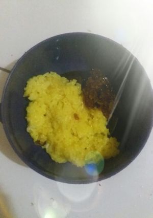 Foto resep Pulut kuning unti kelapa ala abelta