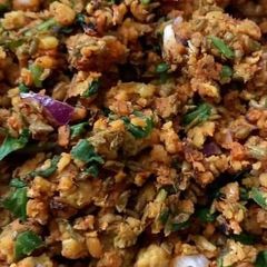 A picture of Green moong daal masala.