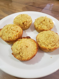 Una foto de Muffins de coco