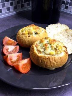 Songoku töltött zsemle recept fotója