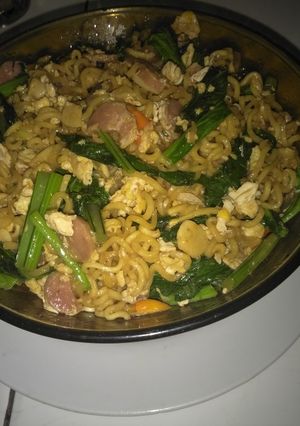 Foto resep Mie goreng sederhana