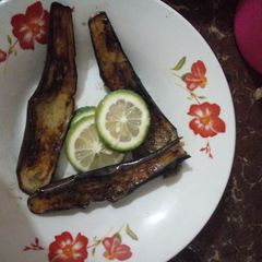 Pan Fried eggplant A picture of Pan Fried eggplant.