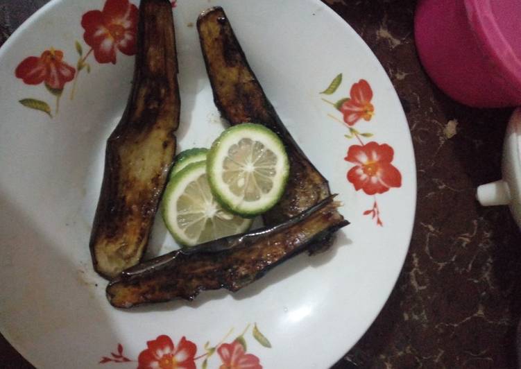 Recipe of Ultimate Pan Fried eggplant