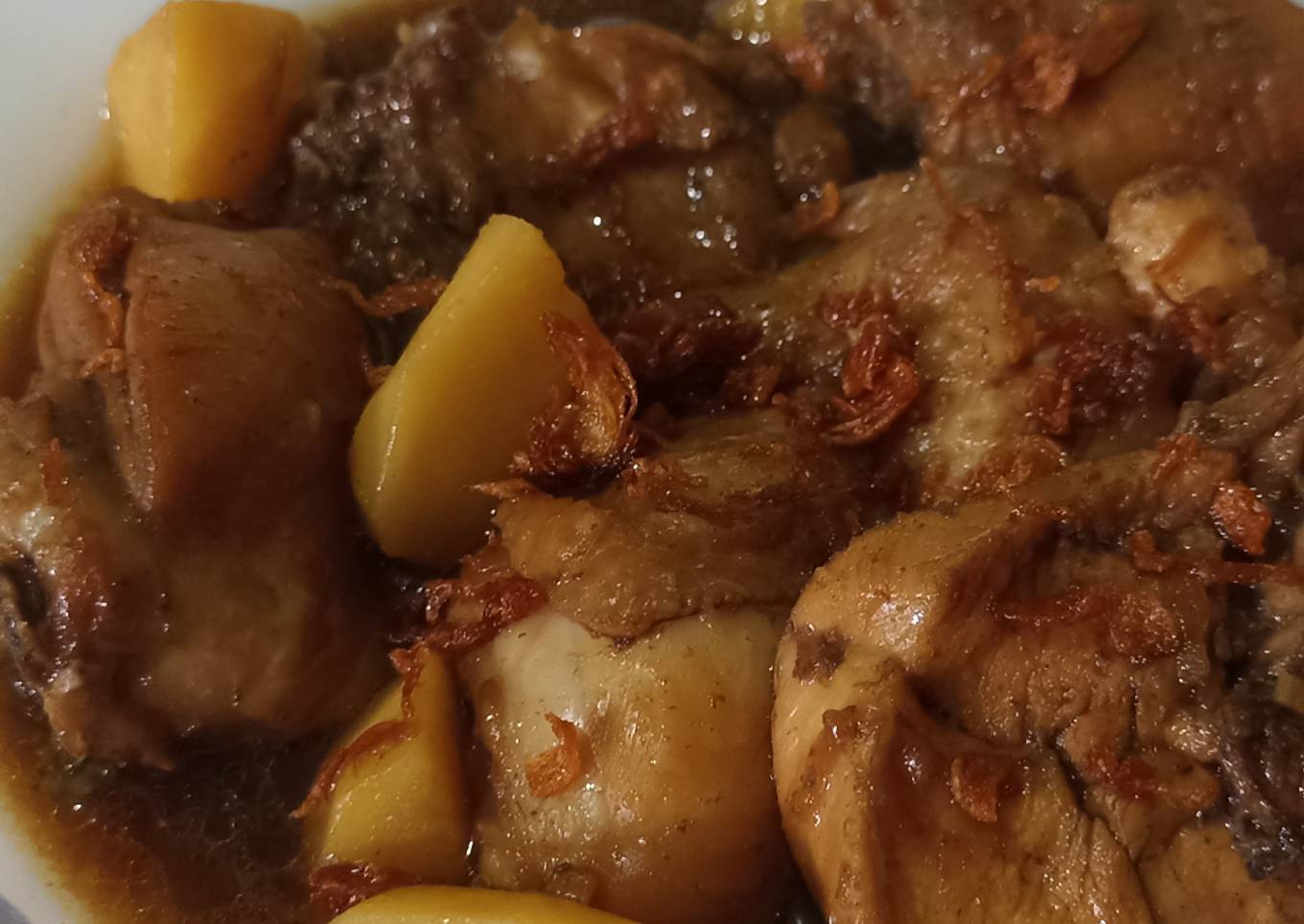 Ayam Kecap Inggris