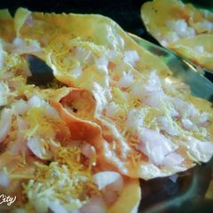A picture of Healthy masala moong papad.