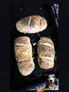 Una foto de Pan de orégano y queso (estilo Subway)