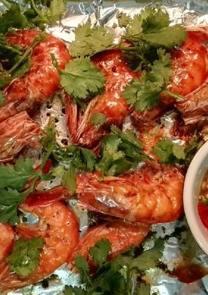 รูปของ กุ้งย่างแซ่บๆ