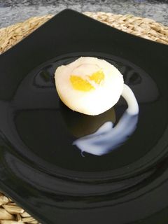 Una foto de Huevos duros dulces