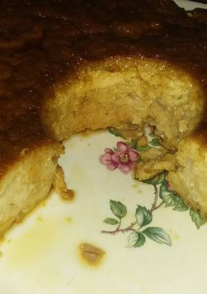 Una foto de Budín de pan