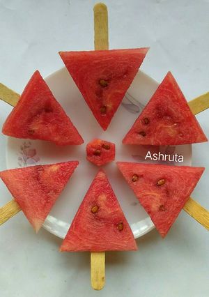 A picture of Summer special juicy water melon..