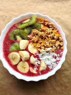 A picture of A Very Berry Smoothie Bowl.