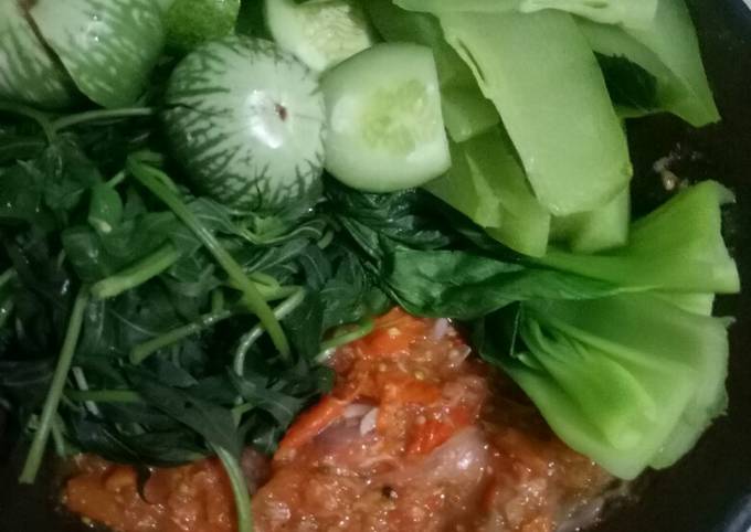 Resep Sambal Dan Sayur Rebus Oleh Eva Yuliana Cookpad