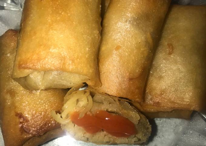 Resep Lumpia Goreng Isi Mie Indomie Oleh Dwi Puspita Cookpad