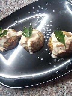 صورة لوصفة طاجين جبن مع الفطر