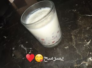 صورة لوصفة عصير روب رمان ♥️