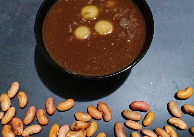 Langkah Mudah untuk Menyiapkan Patjuk (팥죽) / Red Bean Porridge Anti Gagal