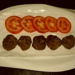 A picture of Taste of black pepper beef kofty.