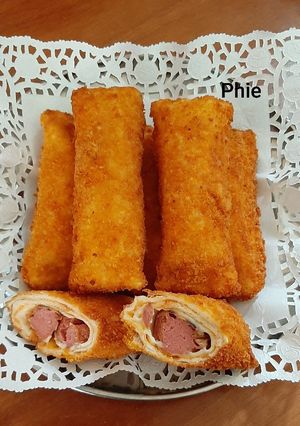 Foto resep Roti Goreng Sosis Keju