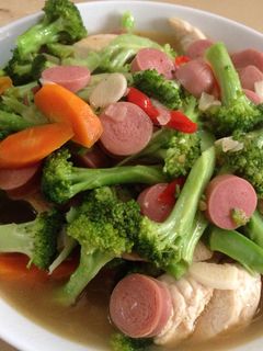 Foto resep Cah brokoli sosis tofu
