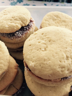 Una foto de Alfajores de maicena
