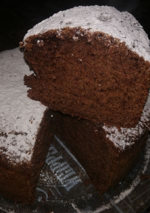 Una foto de Budín de chocolate 🍫