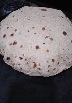 A picture of Plain roti.