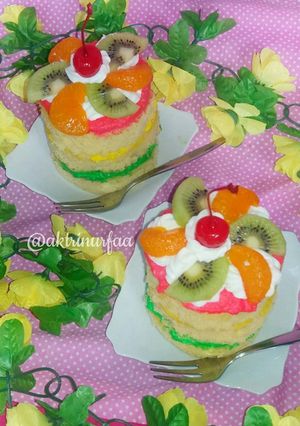Foto resep Bolu Jadul+Krim Keju