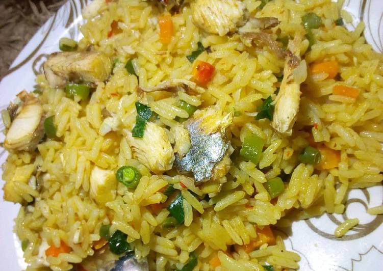 How to Make Favorite Vegetable jollof rice