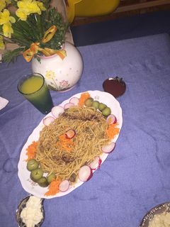 صورة لوصفة معكرونه سباكيتي