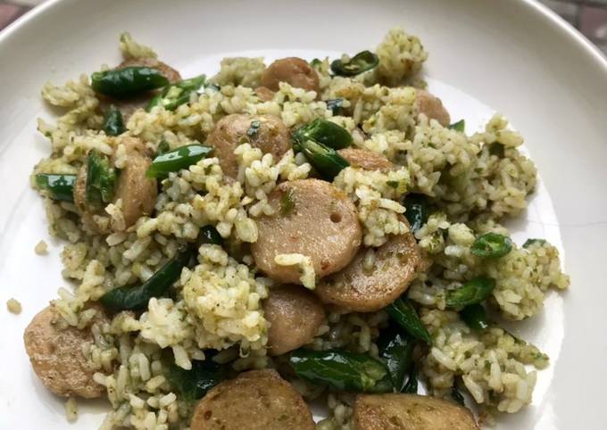 Langkah Mudah untuk Menyiapkan Nasi Goreng Cabe Hijau yang Enak