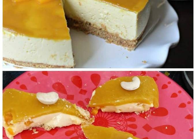Mango cheese cake Recipe