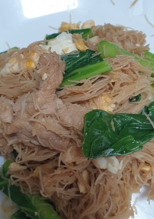 รูปของ เส้นหมี่ผัดซีอิ้ว