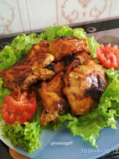 Foto resep Ayam bakar bumbu kecap