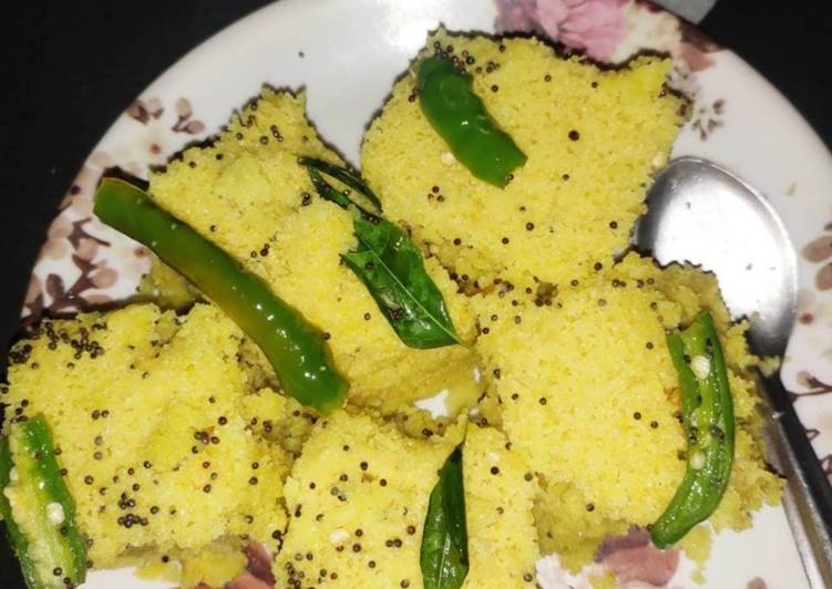 Khaman Dhokla Recipe