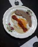 Huevo ranchero con salsa macha la  tía Güera. Jalisco