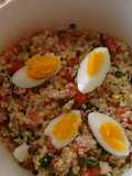 Cous-cous con atún. ॐ