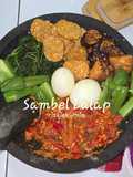 Sambel Lalap Rumahan (Lalap Platter biar gaya)