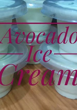 Foto resep Avocado Ice Cream