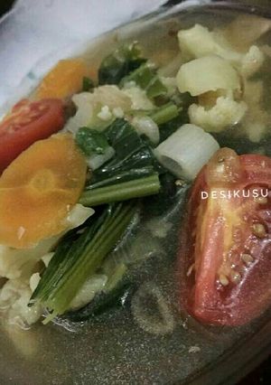 Foto resep Sayur kuah jahe