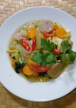 Foto resep Capcay labu putih