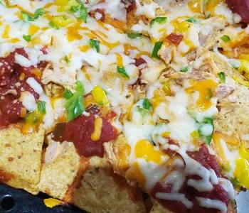 Ultimate Serving Recipe Buffalo Chicken Nachos Delicious Perfect