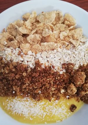 Φωτογραφία της συνταγής Smoothie ball with toppings